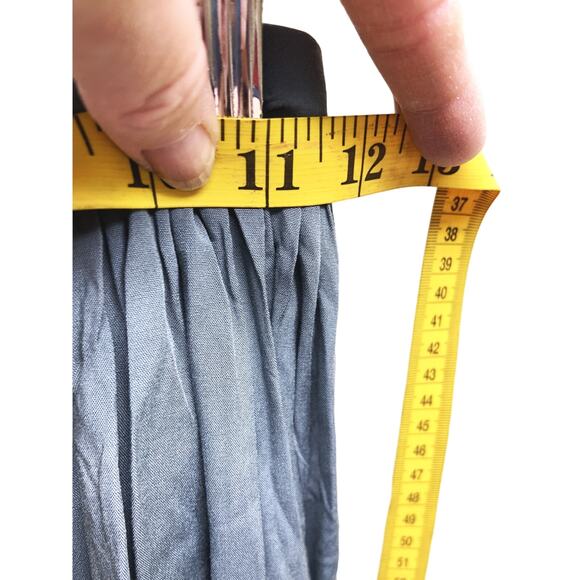 Joyfolie Mia Joy Teal Green Rayon Skirt 2 Layer Ruffle Tule Size 7 Whimsy Goth - Picture 8 of 9